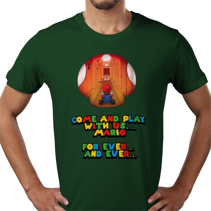 Super Mario x The Shining - Come Play With Us T-shirt
