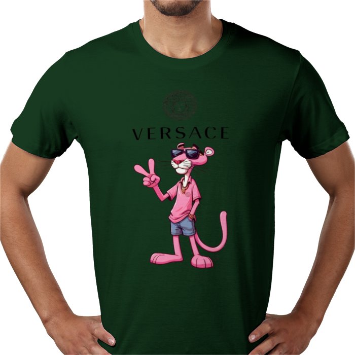Pink Panther x Versace Parody T-Shirt