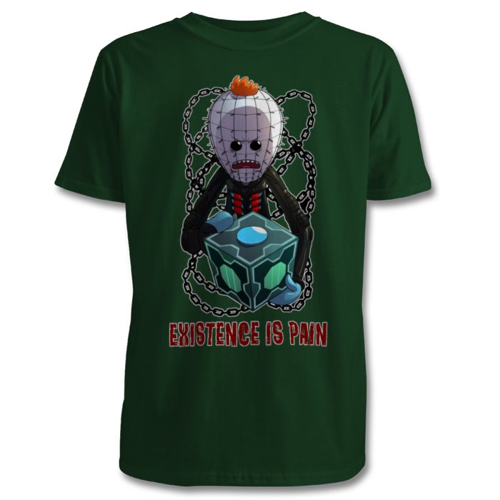 Rick & Morty & Hellraiser - Existence Is Pain T-shirt