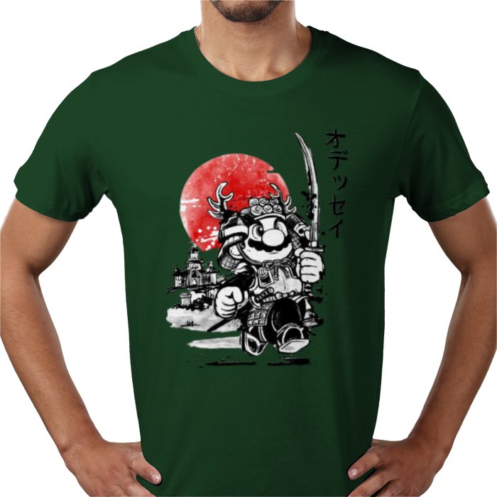 Super Mario Bro's - Samurai Mario T-shirt