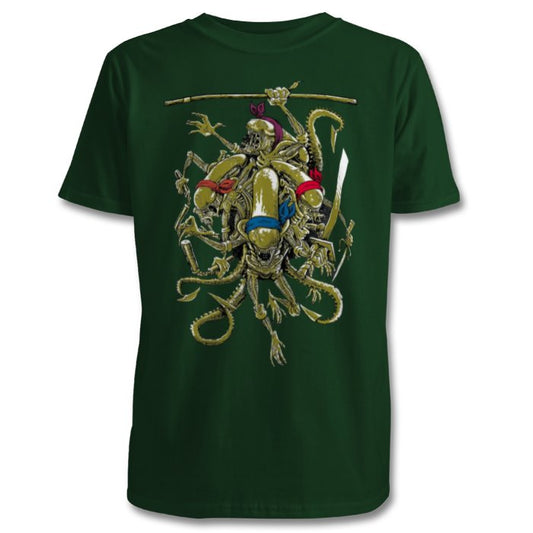 Aliens & Teenage Mutant Ninja Turtles - Teenage Mutant Xenomorph Ninja's T-shirt