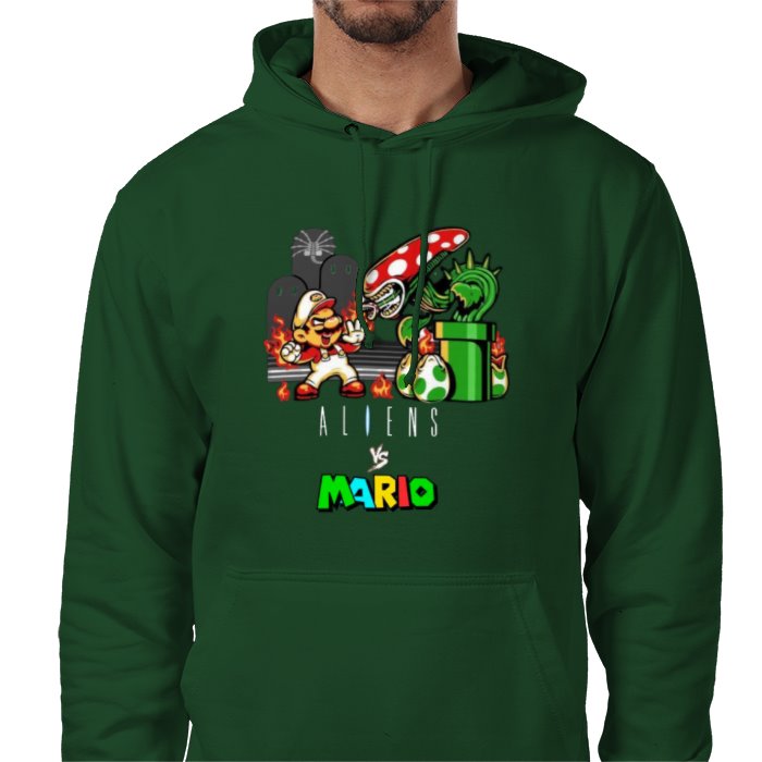 Super Mario x Aliens - Aliens Vs Mario Value Hoodie