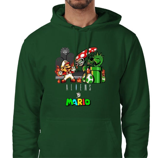 Super Mario x Aliens - Aliens Vs Mario Value Hoodie