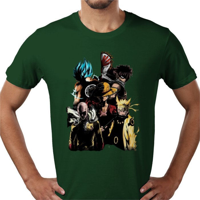 Anime - Heroes Crossover T-shirt