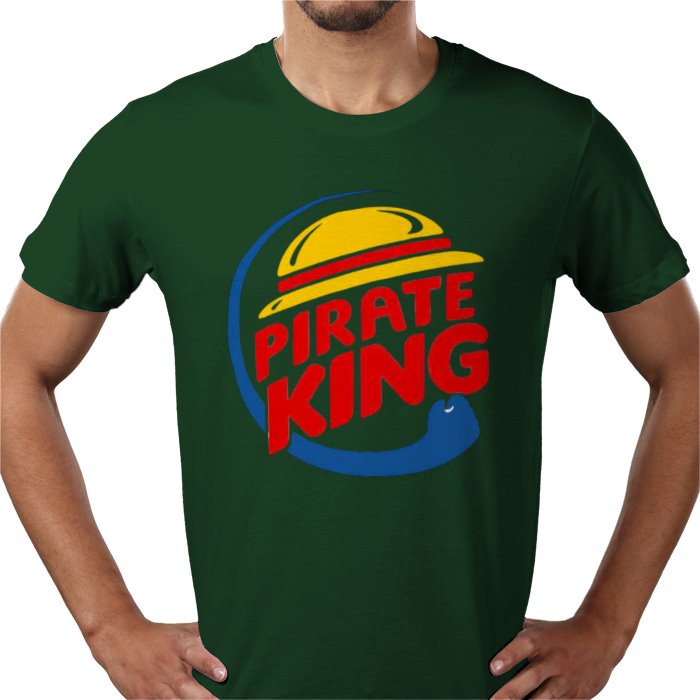 One Piece & Burger King - Pirate King T-shirt
