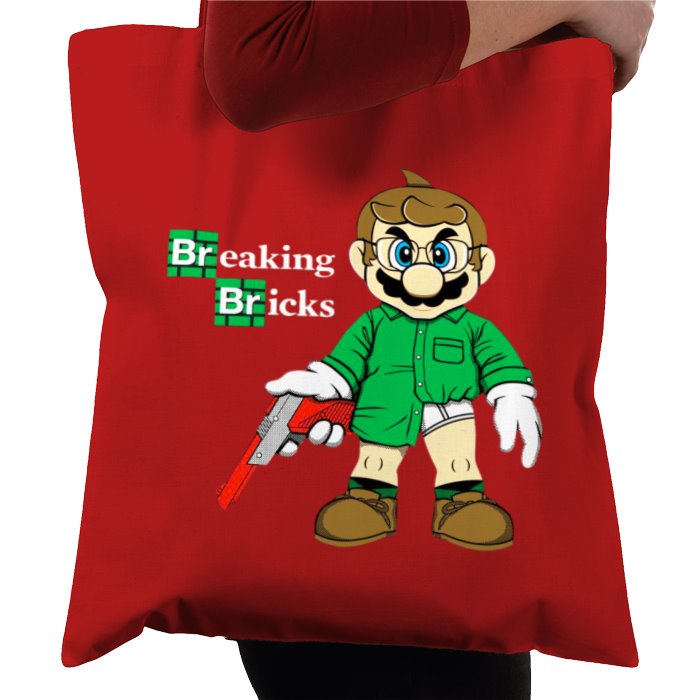 Super Mario Bro's x Breaking Bad - Breaking Bricks Tote Bag