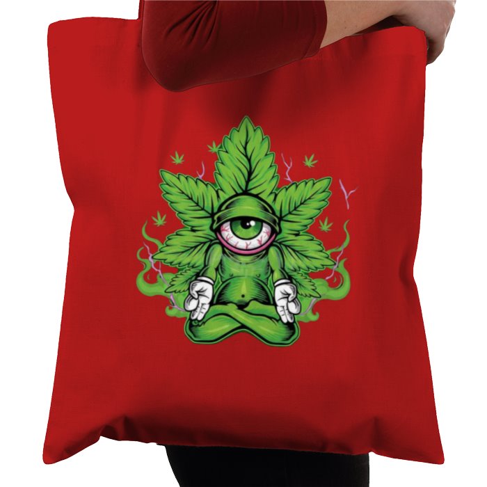 Cannabis Eye Tote Bag