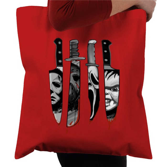 Horror Knifes Tote Bag