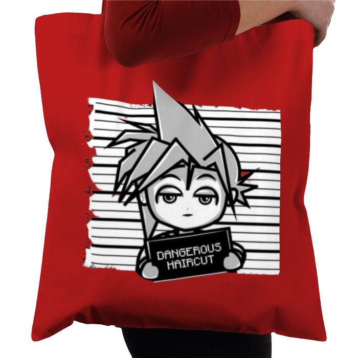 Final Fantasy 7 - Dangerous Haircut Tote Bag