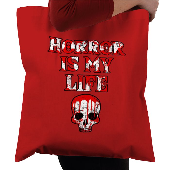 Horror Is My Life Tote Bag