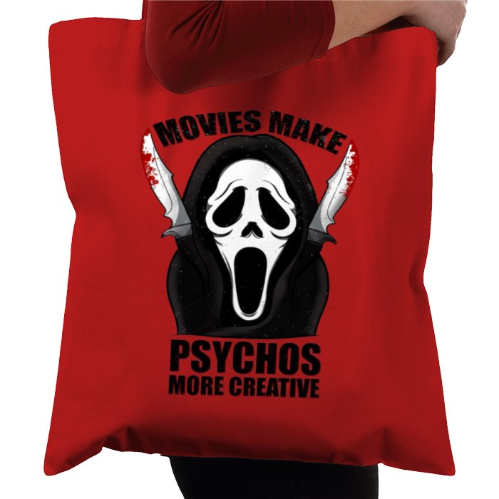 Scream - Creative Psychos Tote Bag