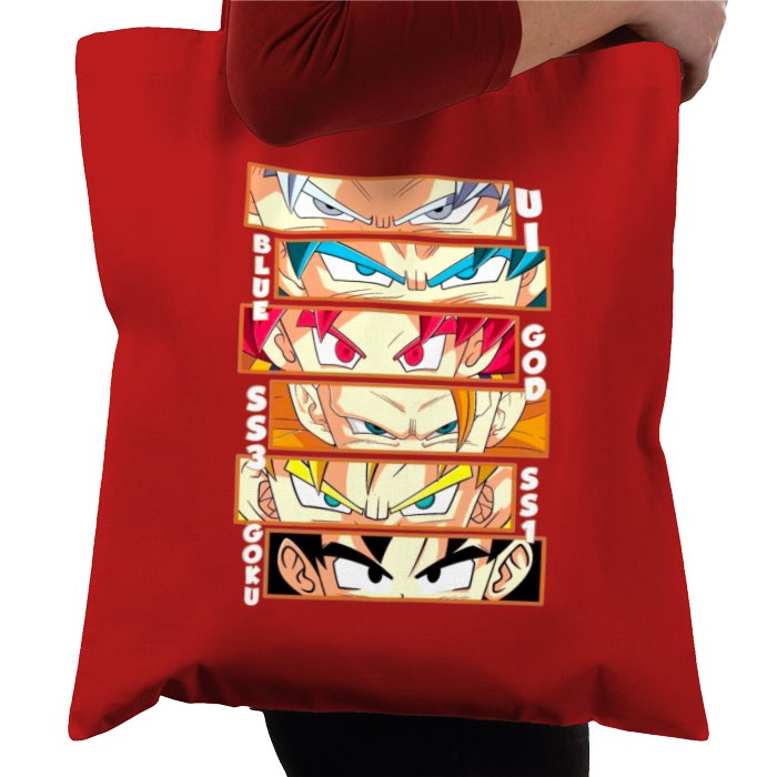 Dragonball Z - Goku Eyes Tote Bag