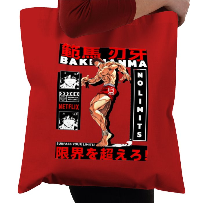 Baki - No Limits Tote Bag