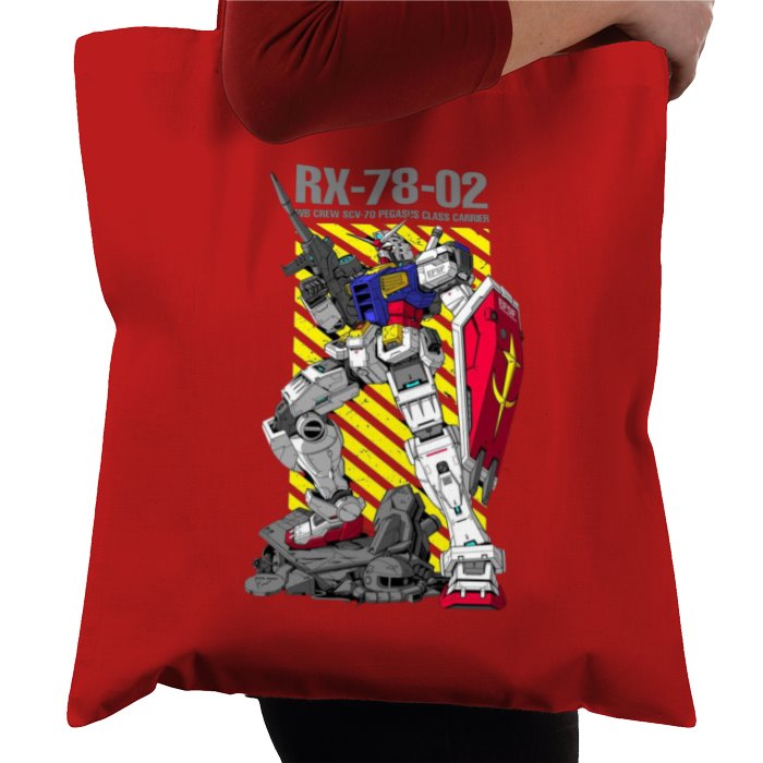 Gundam Wing - RX 78 02 Tote Bag