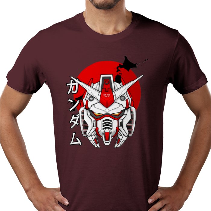 Gundam Wing - RX 78 5 Head T-Shirt