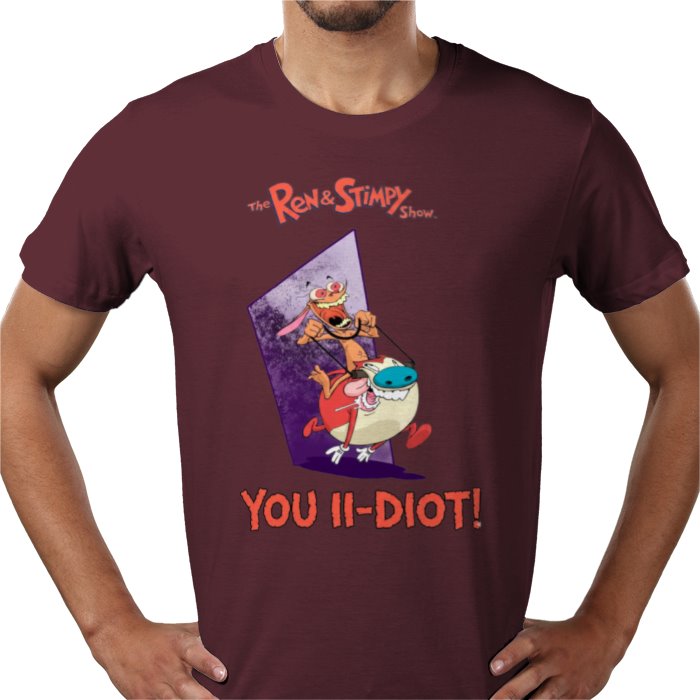 Ren & Stimpy - You Ii-diot T-shirt