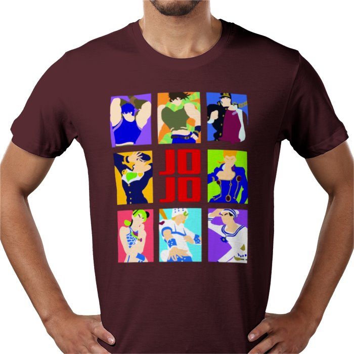 JoJo's Bizarre Adventure - Box Collage T-Shirt