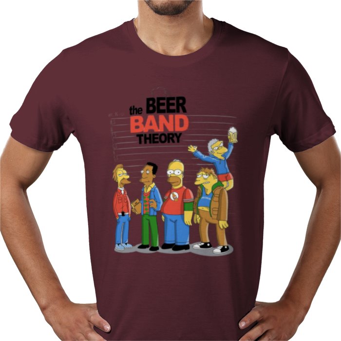 The Simpsons & Big Bang Theory - Beer Band Theory T-shirt