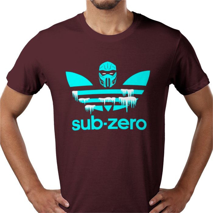 Mortal Kombat x Adidas — Sub-Zero Theme T-Shirt