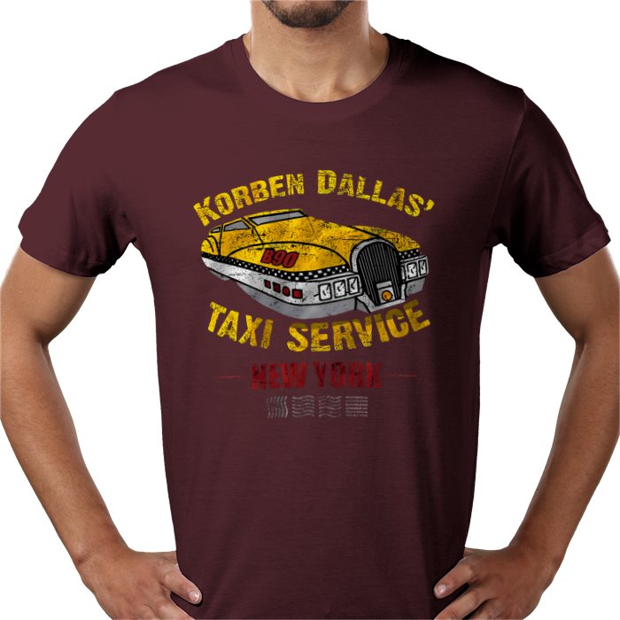 The Fifth Element - Korben's Taxi Service T-Shirt