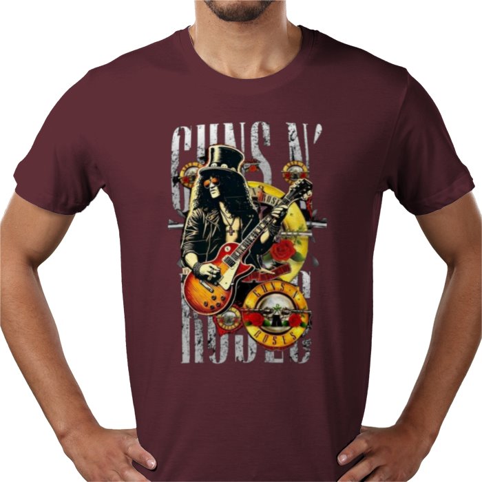 Guns And Roses Theme 1 T-Shirt