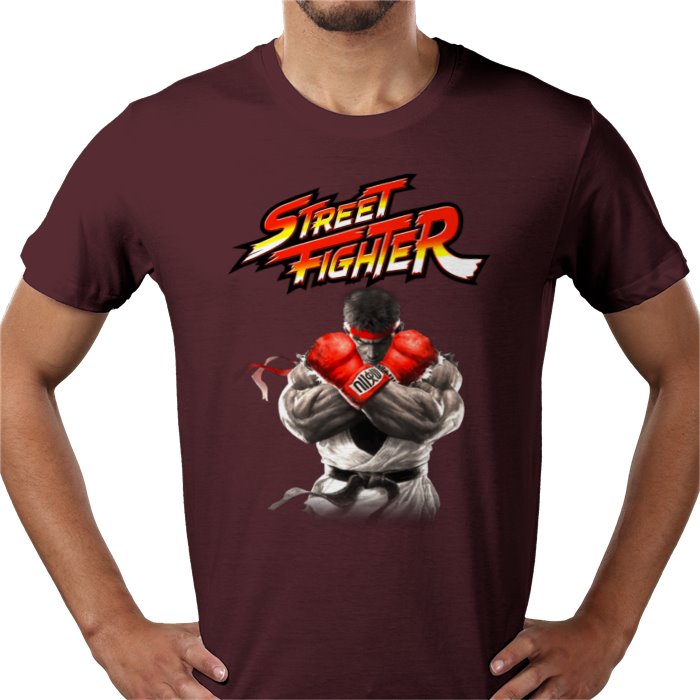 Street Fighter — Ryu Defence Stance T-Shirt