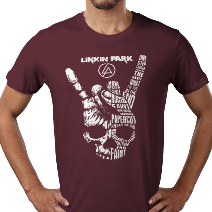 Linkin Park - Skull Hand T-Shirt