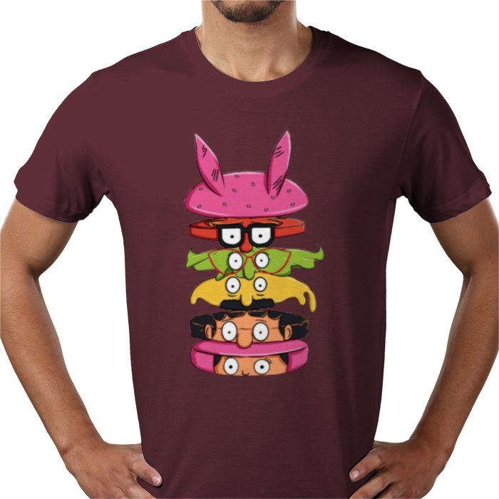 Bobs Burgers - Sliced Burger T-shirt
