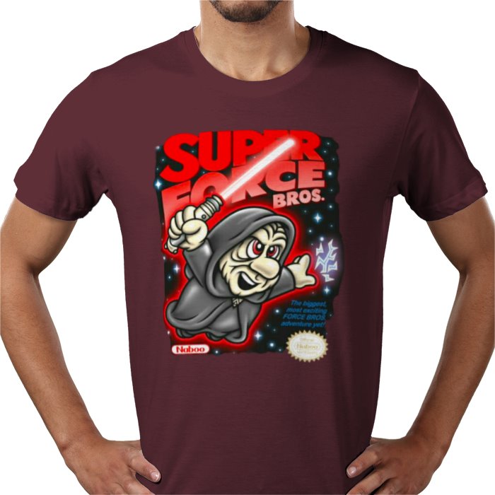 Super Mario Bro's & Star Wars - Super Force Bros T-shirt