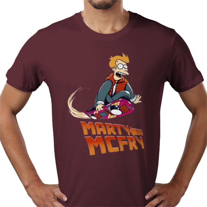 Futurama x Back To The Future - Marty McFry T-shirt