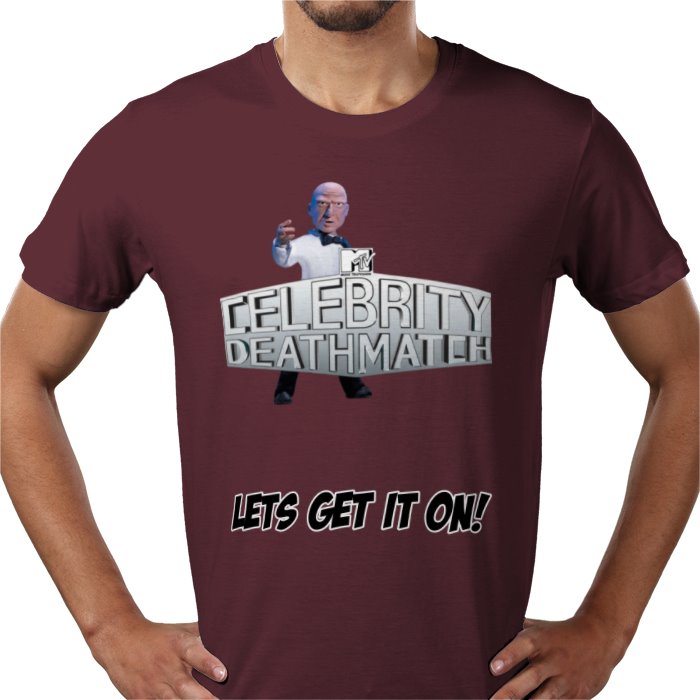 Celebrity Death Match - Lets Get It On T-shirt