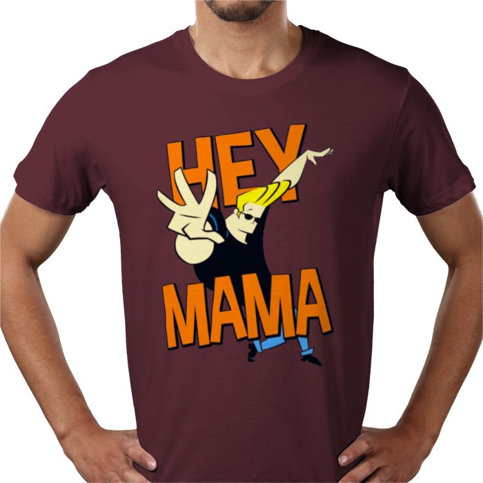 Johnny Bravo Hey Mama T-shirt