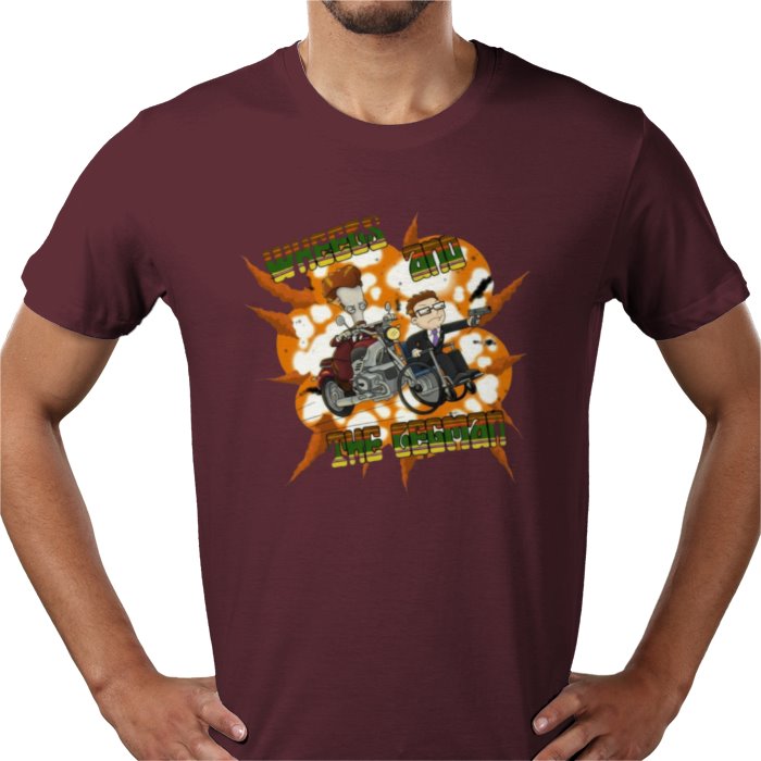 American Dad - Wheels And The Leg Man T-shirt