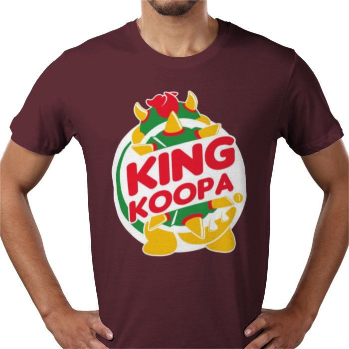 Super Mario Bro's & Burger King - King Koopa T-shirt