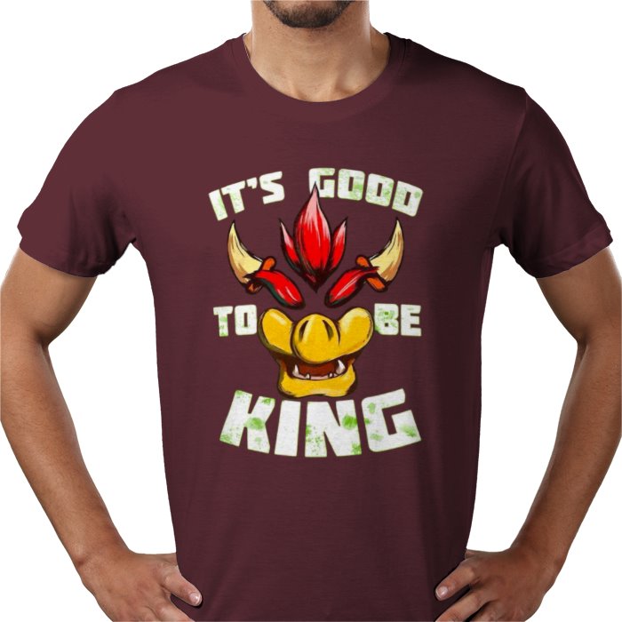 Super Mario Bro's - Its Good To Be King T-shirt
