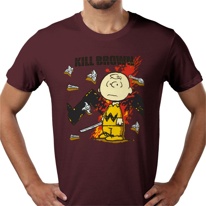 Peanuts x Kill Bill — Kill Brown T-Shirt