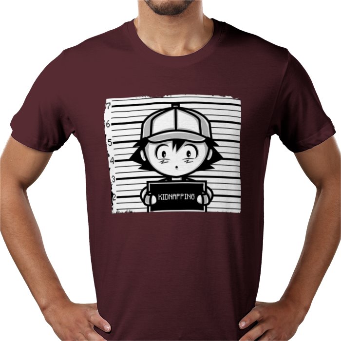 Pokémon — Ash's Mugshot T-Shirt
