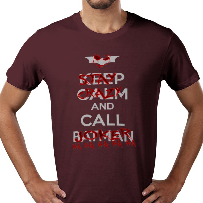 Batman - Stay Calm And Call The Joker T-Shirt