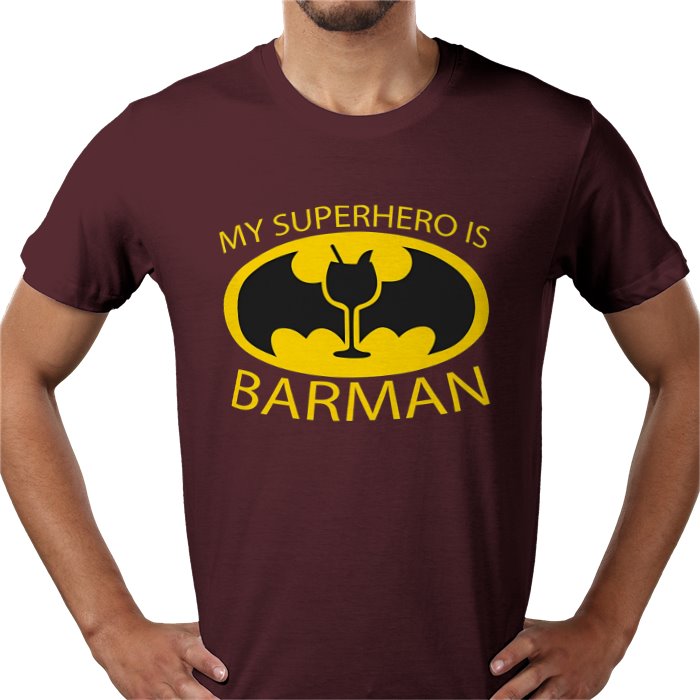 My Superhero Is Barman T-shirt