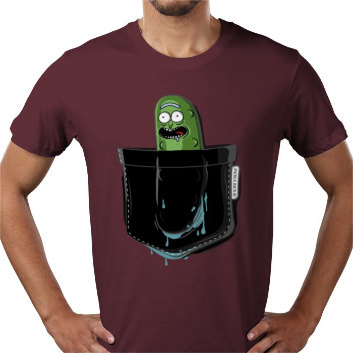 Rick & Morty - Pickle Rick Pocket T-shirt