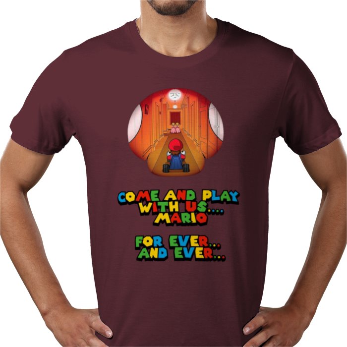 Super Mario x The Shining - Come Play With Us T-shirt