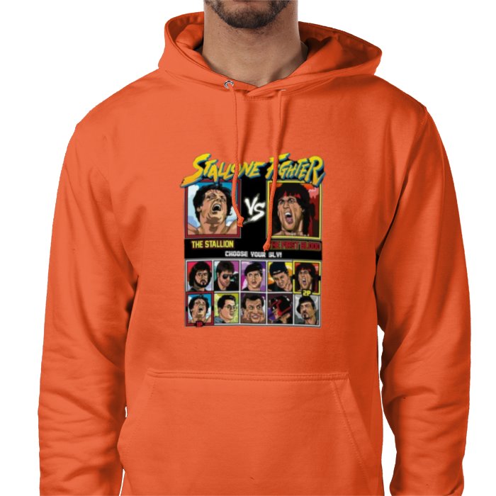 Sylvester Stallone & Street Fighter - Stallone Fighter Value Hoodie