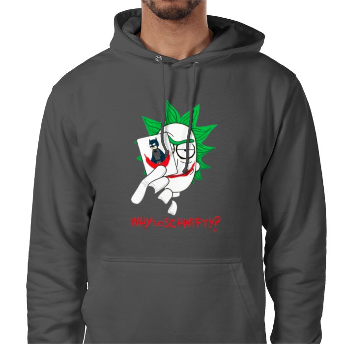 Rick & Morty x Batman - Why So Schwifty Value Hoodie