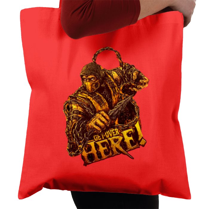 Mortal Kombat - Get Over Here v2 Tote Bag