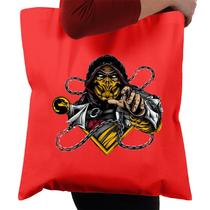 Mortal Kombat - Scorpion Wants You Tote Bag