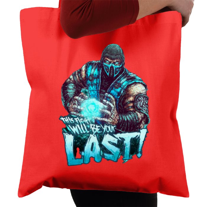 Mortal Kombat - Sub Zero Last Match Tote Bag