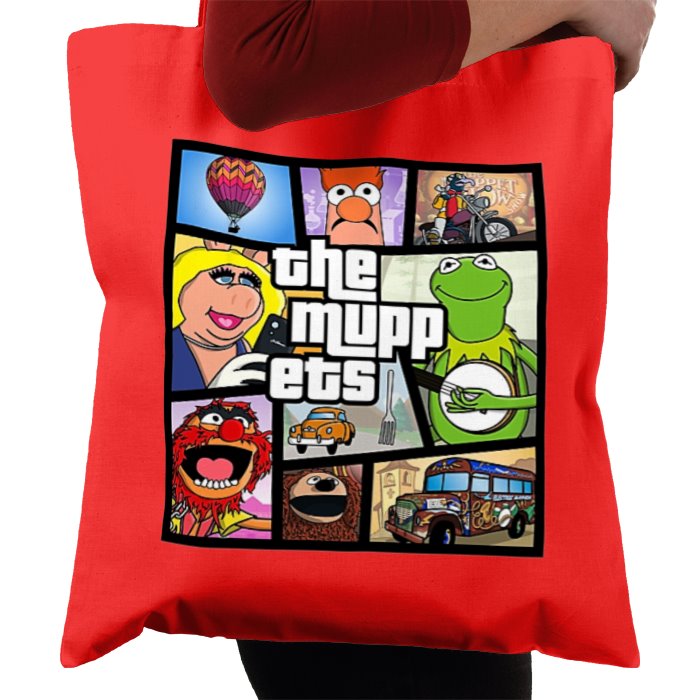 The Muppets & Grand Theft Auto - Grand Theft Auto Style Tote Bag