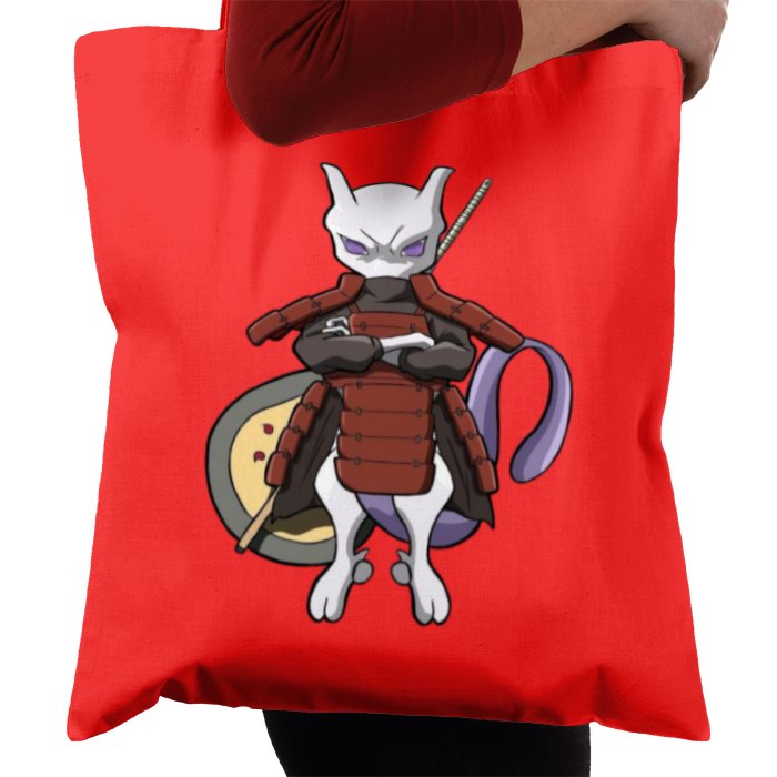 Pokémon & Naruto - Mewto/Madara Tote Bag