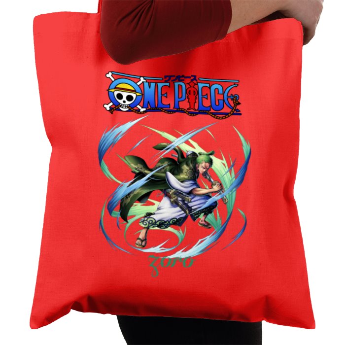 One Piece - Zorro Portrait Tote Bag