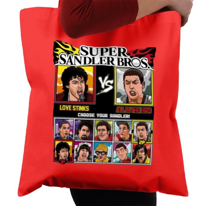 Super Smash Bro's & Adam Sandler - Super Sandler Bro's Tote Bag